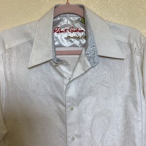 Robert Graham Limited Edition Ivory Paisley Shirt